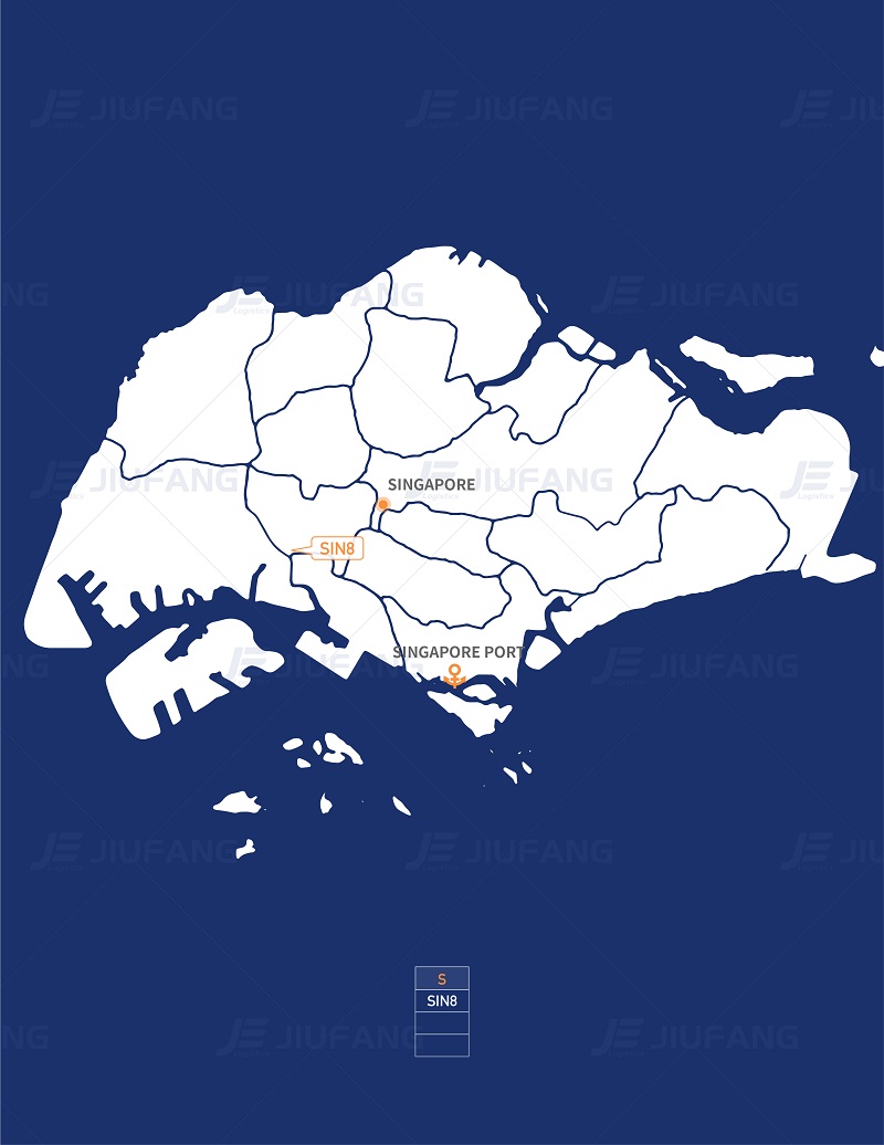 singapore FBA Warehouse Map